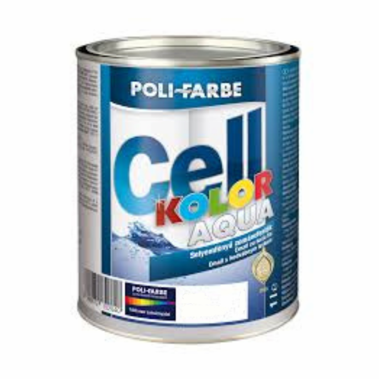 Cellkolor Aqua vízzel hígítható zománcfesték 1 liter Fehér   cell6