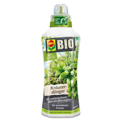 Compo tápoldat gyógy- és fűszernövényeknek bio 500 ml - 4008398122461