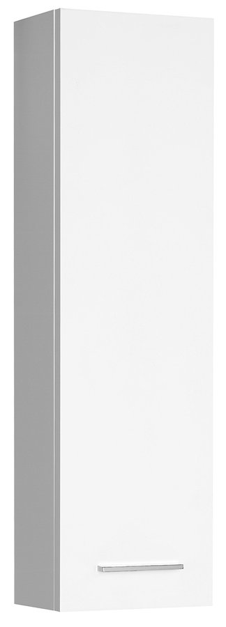 Aqualine ZOJA Felső szekrény polccal, balos, 20x70x1cm, fehér (45462)